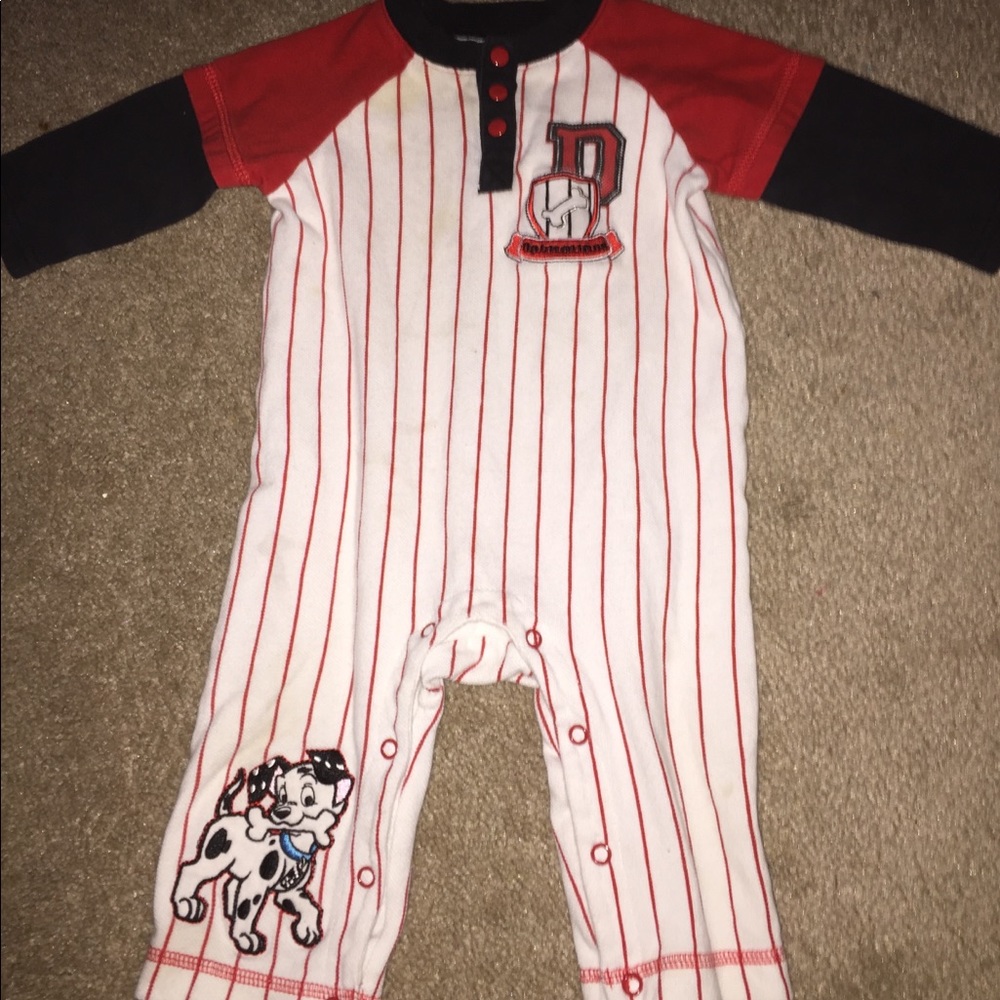 Disney Baby 101 Dalmatians 6/9M One Piece